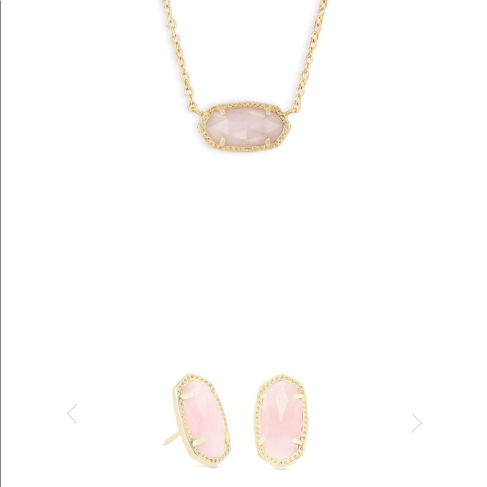 Kendra Scott necklace + earrings!!